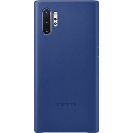 UTGÅTT
Samsung Leather Cover för Samsung Galaxy Note 10 Plus - Blå