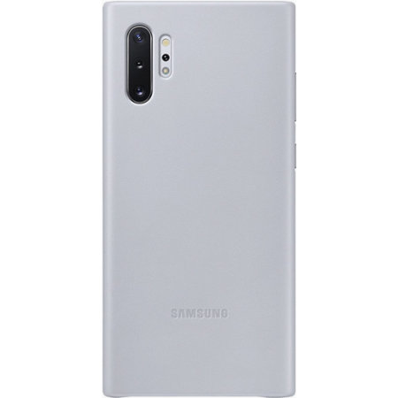 UTGÅTT
Samsung Leather Cover för Samsung Galaxy Note 10 Plus - Grå