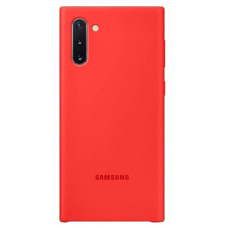 Samsung
Samsung Silicone Cover för Samsung Galaxy Note 10 - Röd