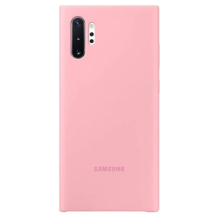 UTGATT4 - Samsung Silicone Cover för Samsung Galaxy Note 10 Plus - Rosa