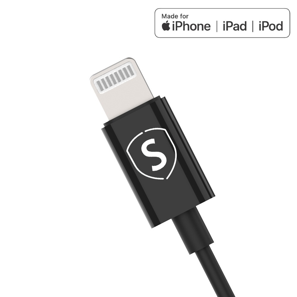 SiGN - SiGN In-ear Lightning Hörlurar för iPhone - Svart
