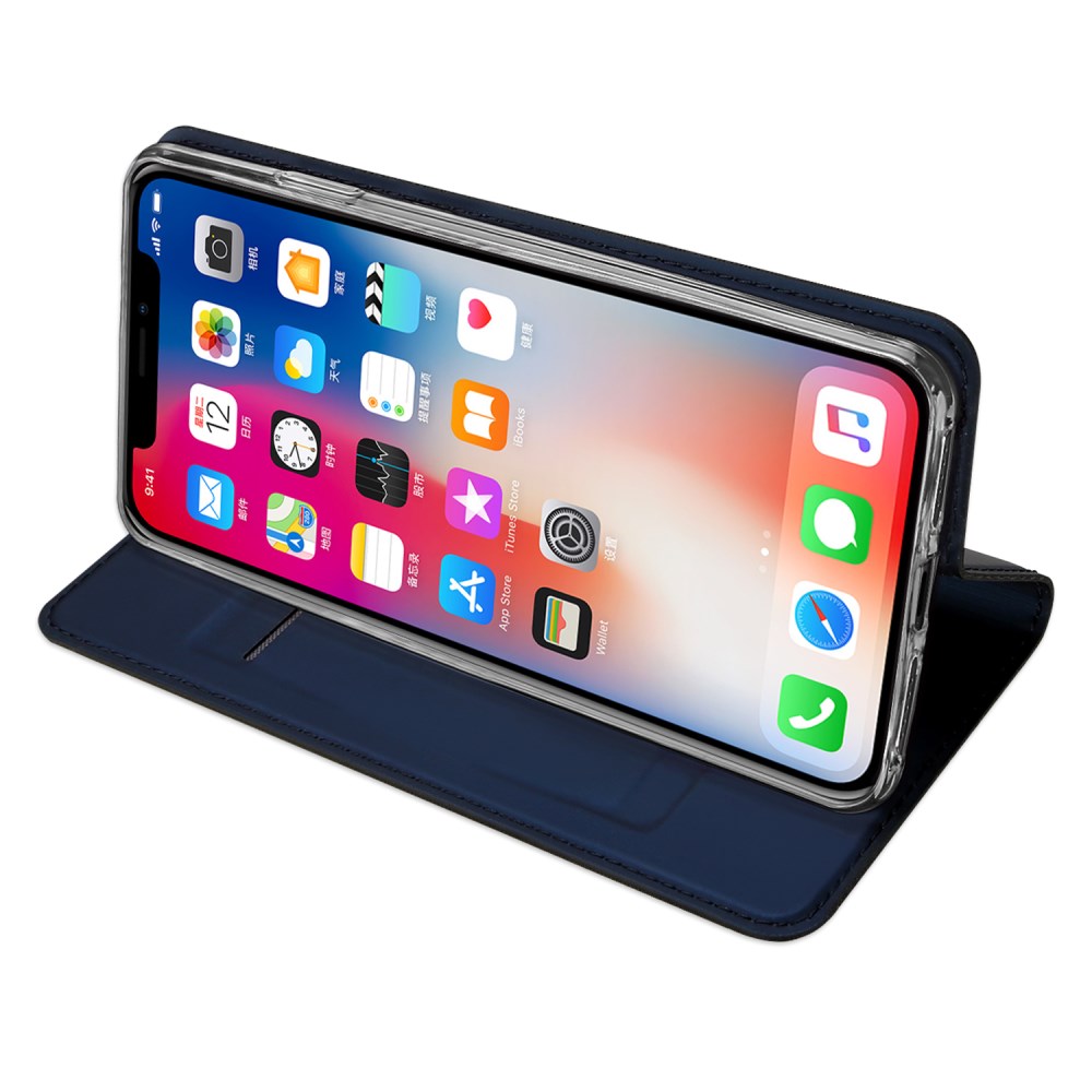 SiGN
SiGN Skin Pro Plånboksfodral till iPhone XS Max - Mörkblå