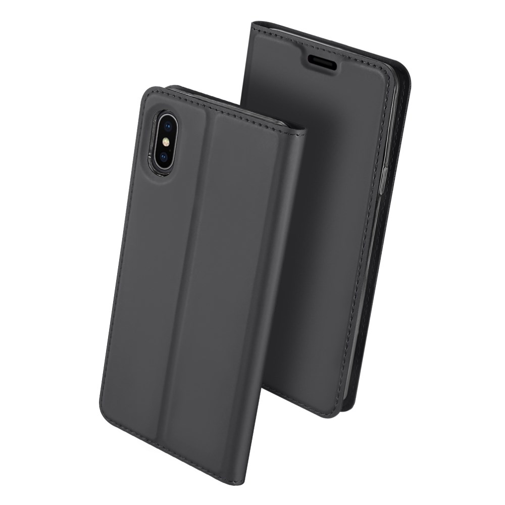 SiGN
SiGN Skin Pro Plånboksfodral till iPhone XS Max - Mörkgrå