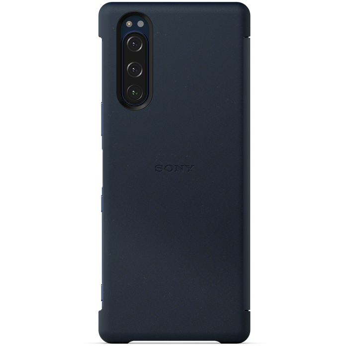 UTGATT5 - Sony Style Cover Touch SCVJ10 för Sony Xperia 5 - Blå
