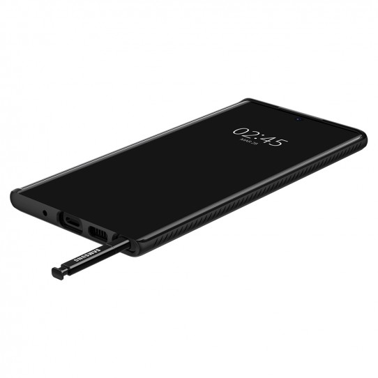 UTGATT4 - Spigen Liquid Air Skal för Samsung Galaxy Note 10 - Svart