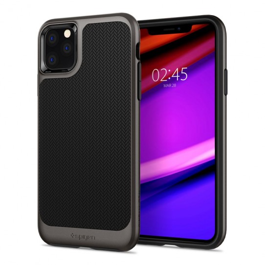 UTGATT4 - Spigen Neo Hybrid Skal för iPhone 11 Pro Max - Grå