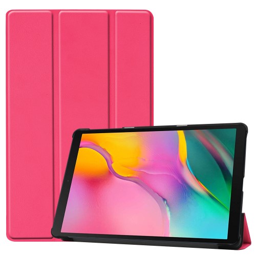 UTGATT1 - Tri-fold Fodral för Samsung Galaxy Tab A 10.1 2019 - Rosa