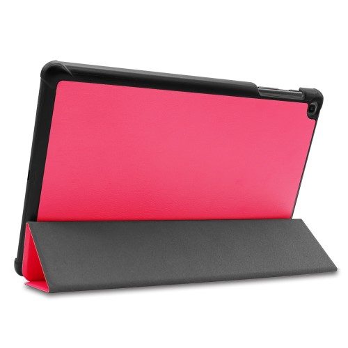 UTGATT1 - Tri-fold Fodral för Samsung Galaxy Tab A 10.1 2019 - Rosa