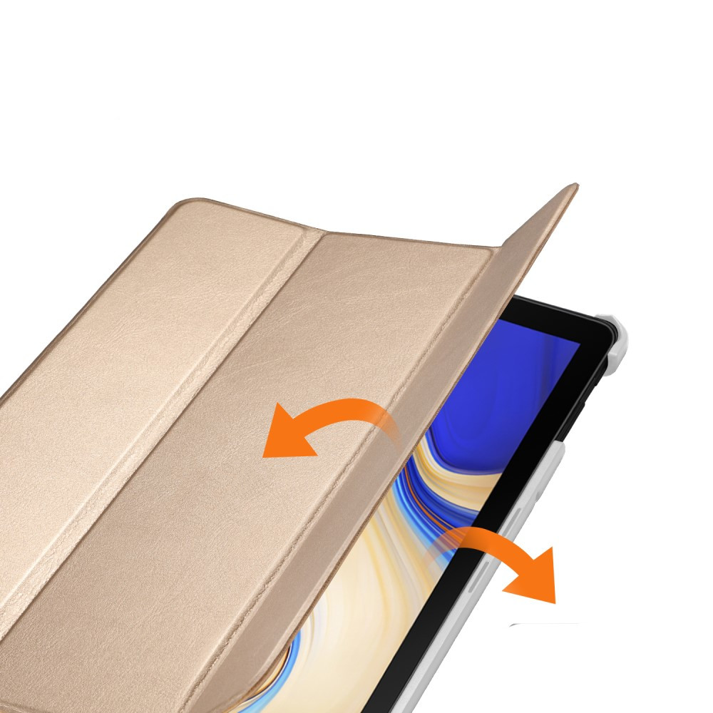 UTGÅTT
Tri-fold Fodral för Samsung Galaxy Tab S4 10.5 - Guld