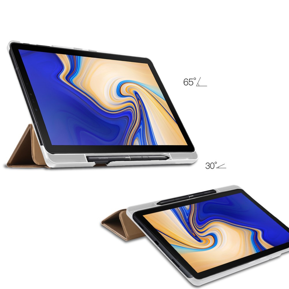 UTGÅTT
Tri-fold Fodral för Samsung Galaxy Tab S4 10.5 - Guld