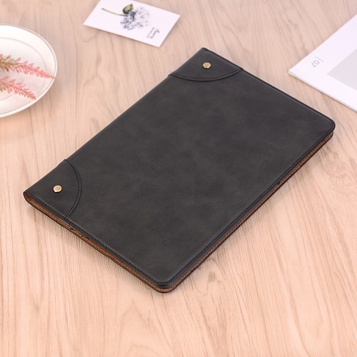 UTGATT5 - Vintage Plånboksfodral till Samsung Galaxy Tab S4 10.5 (2018) - Mörkblå