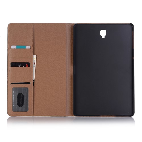 UTGATT5 - Vintage Plånboksfodral till Samsung Galaxy Tab S4 10.5 (2018) - Mörkblå