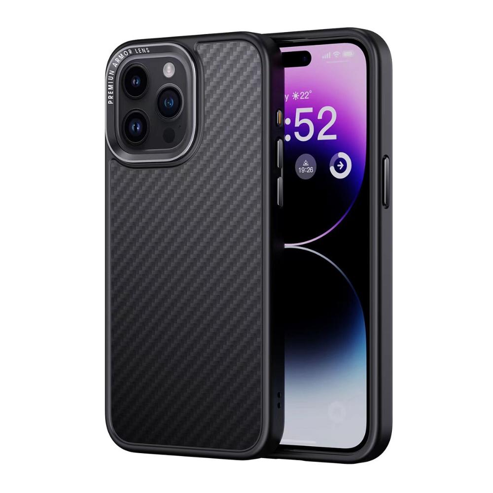 Kevlar Skal till iPhone 15 Pro Svart