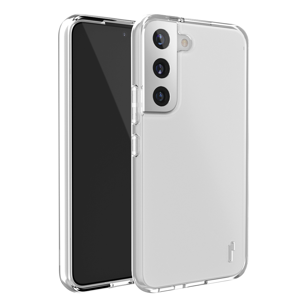 Ful Gummi Ren fodral för Samsung Galaxy S22 genomskinligt