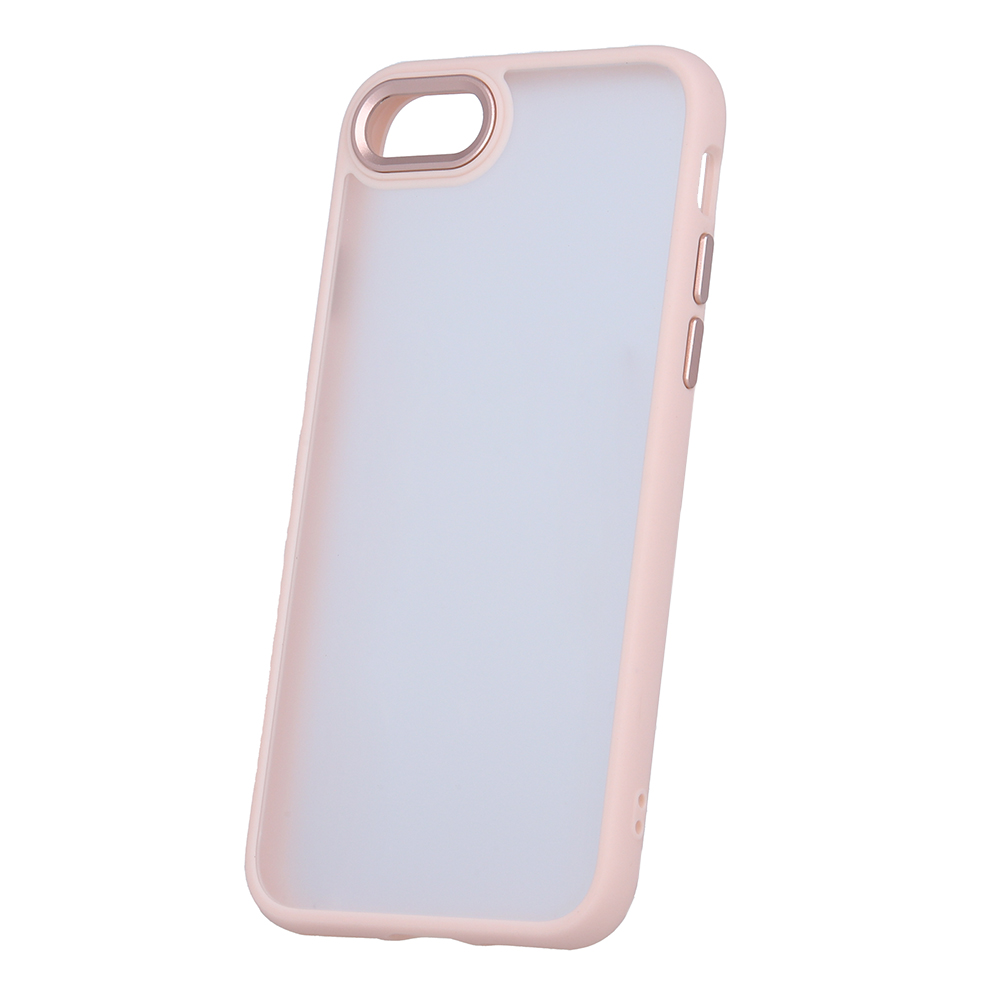 Rosa Satinmatt Skal för iPhone 7/8/SE - Elegant Skydd